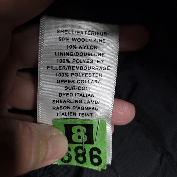 BANANA REPUBLIC Women's Wool Coat With Detachable Collar XS - Picture 14 of 15